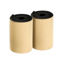 Amortizuojanti garažo vartų kraštų apsauga Kraštai Apsaugo automobilio duris Ypač stiprūs klijai Flush Garage Crash Pads CHINA black