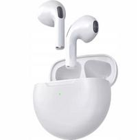 Belaidės ausinės PRO 6 Bluetooth 5.3 + išorinė baterija + USB C tipo kabelis