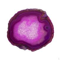 Irregular Agate Slice Crystal Coaster Cup Placemat Decoration Ornaments for Jewelry Making DIY Fuschia pink