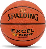 SPALDING TF500 7 Excel krepšinio kamuolys salei ir laukui, kompozitinė oda