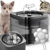 Automatinė girdykla katėms ir šunims su fontanu, jutikliu ir filtru