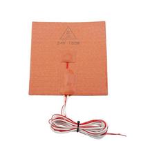12V 24V 110V 220V Silicone Rubber Electric Heating Pads 3M Adhesive Sticker Thermal Heater Baking Mat NTC 100K Thermistor Sensor 220V brown