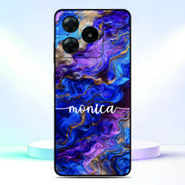 Customized Name Phone Case For Blackview Wave 9C 8C 6C Shark 9 Color 8 A100 A96 A95 A90 A85 A80 A70 A55 A53 A52 A200 Pro Cover Blackview A80 Pro blue