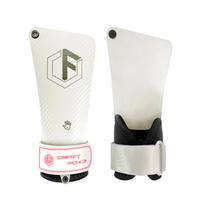 Grips Crazy Fox Magnesium-free Natural Rubber Gym Grip Calleras Cross Training Anti-slip Palm Protectors  Material Athletes XL white