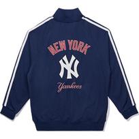 New Era X MLB New York Yankees Casual Team Logo Patch Embroidered Stand Collar Loose Jacket Unisex jackets 14529330 M white