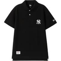New Era MLB New York Yankees Logo Casual Comfortable Short Sleeve American Polo Shirt Unisex polo shirts Black 12848783 XL black