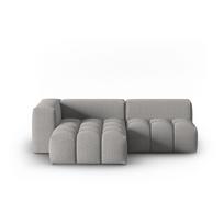 Pilkos spalvos kampinė sofa (su kairiuoju kampu/su gultu) Verona – Cosmopolitan Design