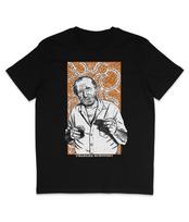 Charles Bukowski - Black - Organic T-Shirt - Poet - Outlaw - Punk - Barfly 4XL white