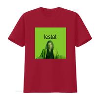 Lestat de Brat Lioncourt Garment Dyed T shirt Interview with the Vampire vintage Washed Breathable designer clothes Stylish 4XL green