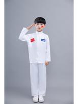 Kids' Astronaut & Pilot Costumes for Sports Day - 6 Professions, 9 Sizes, Parent-Child Matching Sets 150 cm orange