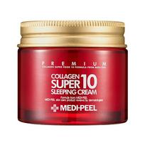 MEDIPEEL Collagen Super 10 Sleeping Cream 70ml - Sleeping Cream Firming Care, Korean 70ml