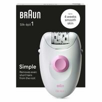 Braun Silk-épil 1 depiliator moterims, 20 pincetų, tinklinis maitinimas