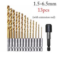 Hex Shank Drill Bits Hss Drill Bit Set 1/4 Inch Drill Bits