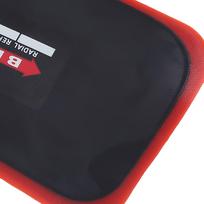 10 vnt. Padangos lopas 80 x 130 mm Storas guminis stačiakampis Stipriai lipnus Padangos kameros taisymo lopas Motociklui Dviračiui Automobiliui black