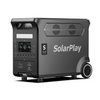 SOLARPLAY Q3600 Nešiojama elektrinė 3600W/3840Wh Energijos saugykla Lifepo4 baterija UPS funkcija Namų stovyklavimo priedai Lauko Q3600-1-TT