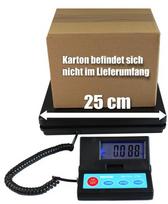 Svarstyklės siuntiniams 50 kg, 2 g, su maitinimo adapteriu ir apšviestu ekranu