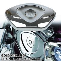 Motociklo chromo paskirstymo grandinės dangtelio apsauga, skirta HONDA GOLDWING 1800 GL1800 2001-2017 F6B 2013-2016 Valkyrie gray