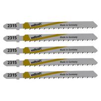 Wolfcraft 2365000 siaurapjūklių geležtės su t formos koteliu