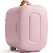 Mini šaldytuvas kosmetikai, 4 l, 20,3 x 26,3 x 28 cm, rožinis
