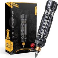 Jorest 19 in 1 Edc Kempingo Įrankių Rinkinys su Sukimo momentu, Torx, Reketuku, Gimtadienio Kalėdų Tėvo dienos Dovanos Vyrams Tėčiui Jam, Magnetinis Remonto Rankinis Įrankis Dviraciui, Snieglentei