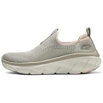 Skechers Sport Fabric Comfortable Soft Sole Shock Absorption Breathable Lightweight Wrap Low Top Casual Shoes Women sneaker 150092-TPPC 36.5 gray