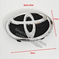 Originalus priekinės grotelių ženklelis Toyota RAV4 2014 2015 2016 2017 QV7 black