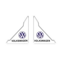 VW 2 vnt. Automobilio išorės apdaila Durų kampo apsauga Anti-collision lipdukas VW Volkswagen Passat POLO Tiguan Golf Jetta NC3 32X skaidri