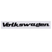 1Pcs 3D Volkswagen Emblem Sports Style Car Trunk Badge Sticker Accessories For VW Golf Tiguan T-Roc Polo Passat ID.4 T-Cross MK7 Wu4 white