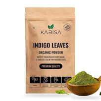 Organic Indigo Leaves Powder for Natural Hair Colour – Pure, Vegan & Chemical-Free (Indigo, 200 gm) beige