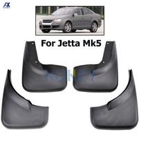 4Pcs Mud Flaps For VW Jetta A5 Mk5 Bora Vento GLI 2006 - 2011 Mudflaps Splash Guards Mudguards Fender Liner 2007 2008 2009 black