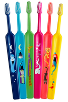 TEPE Kids XSoft dantų šepetėlis vaikams nuo 6 metų, 1 vnt. Lizdinėje pakuotėje