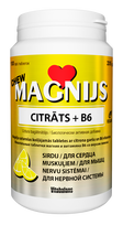 VITABALANS B6 + Magnio Citratas 375 mg kramtomosios tabletės, N100