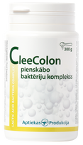 CleeColon VAISTINĖS PRODUKCIJA Pieno rūgšties bakterijų kompleksas, milteliai 300 g