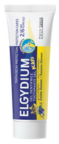 ELGYDIUM Kids bananinių kaukslapių dantų pasta, 50 ml