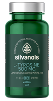 SILVANOLS L-tirozinas 500 mg, 60 kapsulių