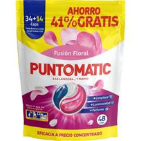 Puntomatic 3in1 Fusion Floral skalbimo kapsulės, 48 kapsulės