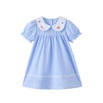 PawinPaw Cartoon Bear Baby Girl's Sailor Dress 110