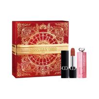 Dior Rouge Dior With Dior Addict Lip Glow Lipstick #720 3.5g+Lip Balm #001 3.2g beige