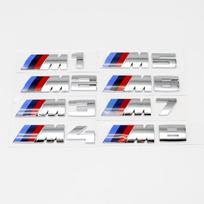 3D ABS Automobilio Galinės Bagažinės Emblemos Lipdukas BMW M Emblemai M1 M2 M3 M4 M5 M6 M7 M8 E46 E36 E34 F10 E90 F30 E60 E53 E30 E92 E87 vdsh44 M8 juoda