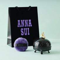 Anna Sui Beauty Color Launch Anna Sui Loose Face Powder, 200 Mystic Light Purple, 200 Mystic Light Purple, 1 pcs black