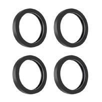 Pakeičiama sandarinimo tarpinė 30 mm skersmens Kuro guminė tarpinė Automobilio Sunkvežimio Kuro tarpinė Alyvos dangtelio sandariklis O-žiedai 1 black