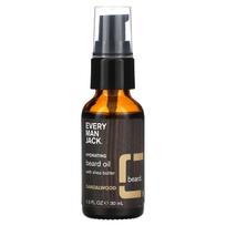 „Every Man Jack“ drėkinamasis barzdos aliejus su kedro aromatu, 30 ml (30 ml) black