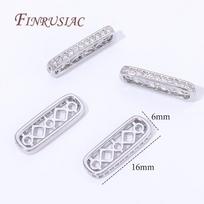 18K Gold Plated Spacers For Beads,Metal Separator Bar,DIY Beading Accessories,Pearl Necklaces Jewelry Making Supplies 1 piece
