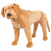 Plush Dog Labrador Standing Plush Light Brown XXL