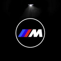 2/4 vnt. Automobilio durų pasveikinimo LED projektorius Lazerinis logotipas Durų šviesa BMW E90 E60 E46 E93 F20 F21 F30 F31 F32 F33 F34 F15 F10 F01 F11 drswk70 2pcs blue