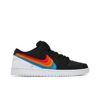 Nike Dunk Low SB (Unisex) Black / Black / White Skateboard Shoes DH7722 001 38.5 black