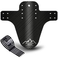 Dviračio Purvas MTB apsauga 7 Spalvos Dviračio Purvasargiai Kokybiškas Anglies Pluoštas Priekinis Galinis MTB Kalnų Purvo Dviratis Apsauga   Dviratis Silver Logo 1PCS black