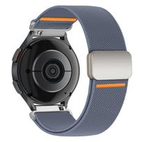 Magnetic Nylon Straps For Samsung Galaxy Watch 7/FE/5/pro/6/4/Classic/3/active 2 20mm 22mm Bracelet Huawei watch GT/5/4/3/2 Band Huawei watch GT 5 4 vyno raudonos spalvos