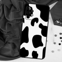 Spotted Cow Skin Print For Samsung Galaxy A26 A05 A06 A16 A54 A34 A14 A22 A32 A52 A55 A35 A15 A53 A13 A56 A36 Case Samsung A54 5G black