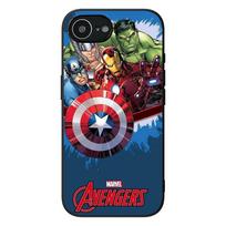 Avengers Marvel Hulk Iron Spider Man Phone Cover for Apple iPhone 13 12 Mini XS 11 Pro Max 7 8 Plus + XR SE 2022 2020 SE3 Case iPhone 11 black